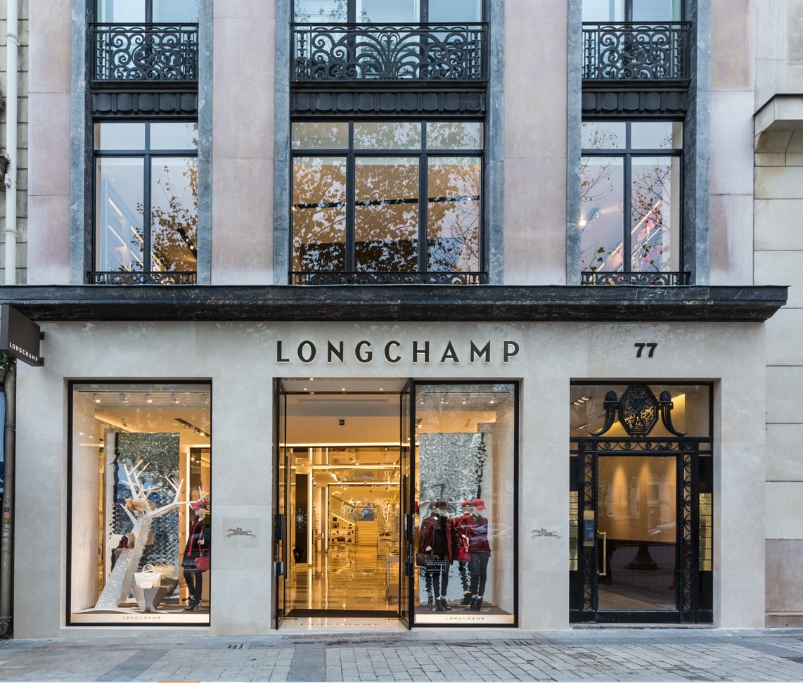 Façade Longchamp