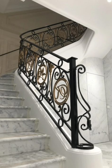 Escalier garde corps Kith Ferronnerie - ASMT