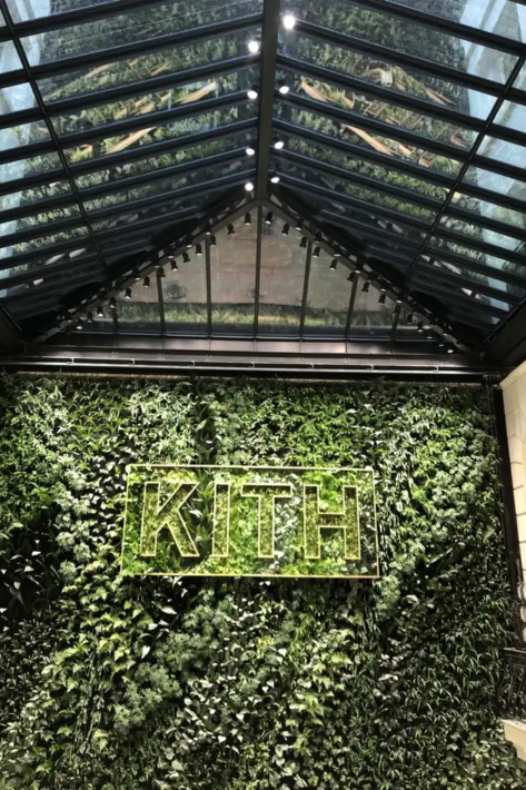 Menuiserie Verrière et Mur Végétal KITH - ASMT