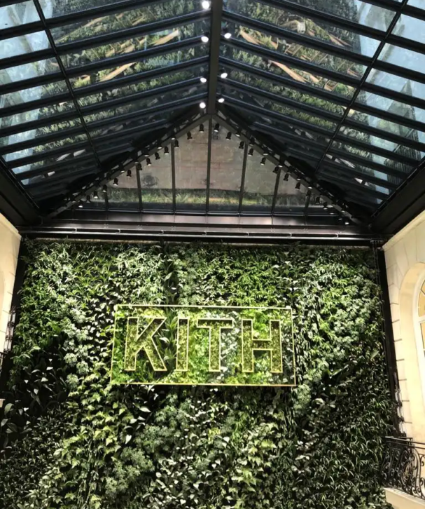 Menuiserie Verrière et Mur Végétal KITH - ASMT